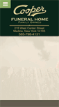 Mobile Screenshot of cooperfuneralhome.com